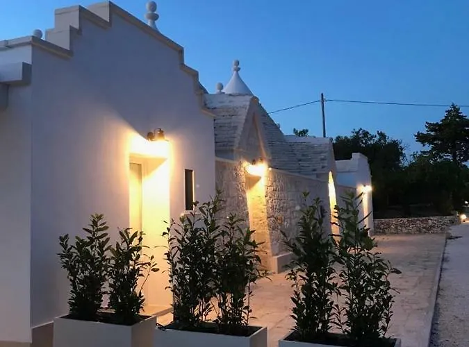 לינה וארוחת בוקר Trulli Pietraverde צ'לייה מספיקה